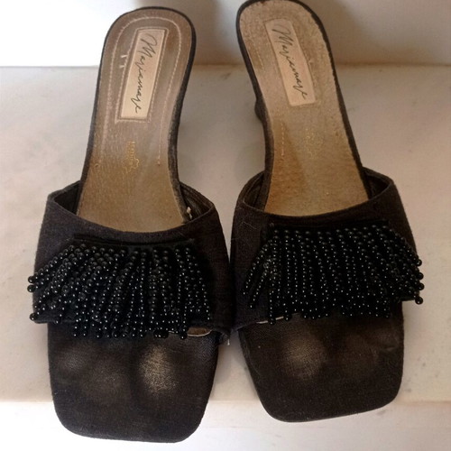 MariaMare mules sandals used, black, size 41