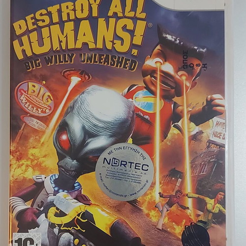 Destroy All Humans Big Willy Unleashed Nintendo Wii new