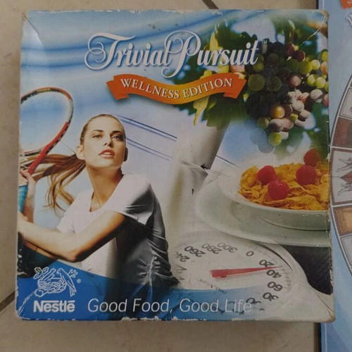 Trivial Pursuit Wellness Edition board game used