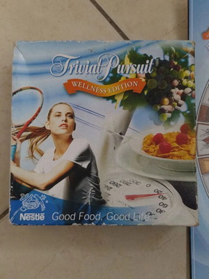 Trivial Pursuit Wellness Edition board game used