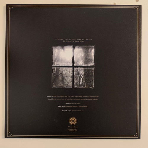 Dödsrit vinyl record with poster, metal