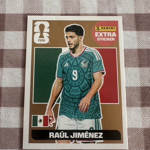 Panini Extra Sticker Raul Jimenez Bronze World Cup 2026 new