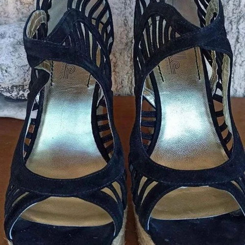 Belle Sigerson Morrison leather platform shoes size 40.5
