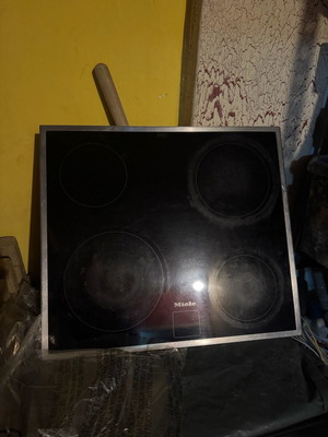 Miele oven ceramic hob extractor used