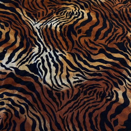 Rima Animal Print Blouse Tiger Print Vintage like new