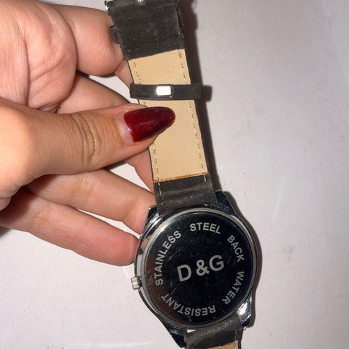 Dolce & Gabbana unisex watch like new, vintage, black