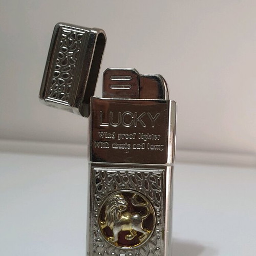 Lucky carved lighter used with lion decoration