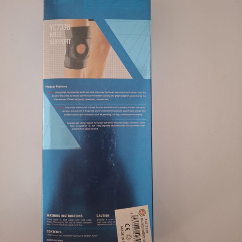 Knee Support Neoprene One Size New Sealed YC733B