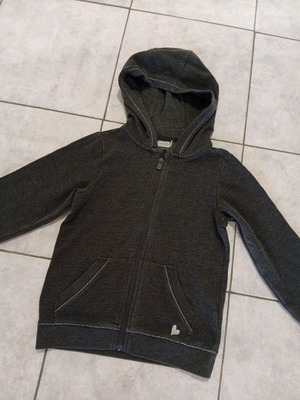 Orchestra ζακέτα για 10 ετών κορίτσι σαν καινούργια, γκρι σκούρο με ασημί ρίγες