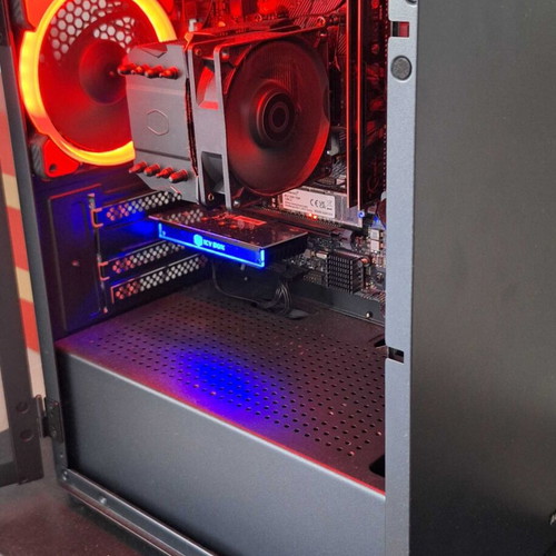 Mini PC with AMD Ryzen 3200g, 16GB RAM, 600GB SSD & NVMe