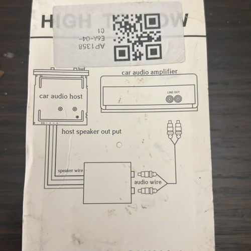 High to Low Impedance Converter new