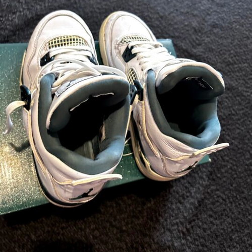 Air Jordan 4 Retro GS "Oxidized Green" sneakers, size 39