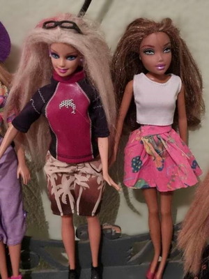 Κούκλες Barbie σε άριστη κατάσταση, σετ 4 τεμαχίων