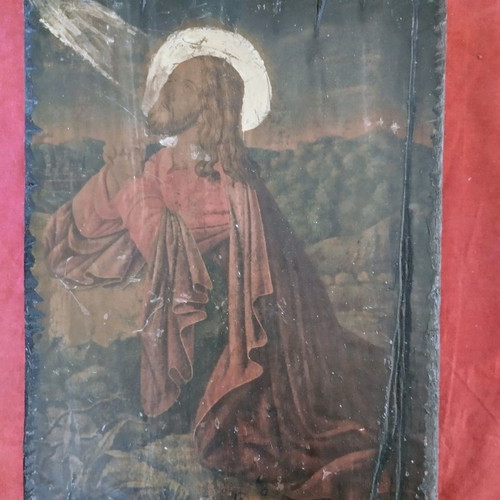 Handmade Jesus Christ icon in Mount Athos style new