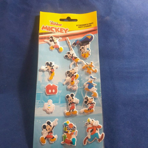 Mickey Puffy Stickers new