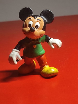 Винтидж фигура Mickey Mouse употребявана, без кутия
