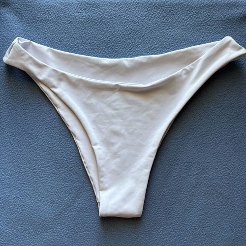 Shein white bikini bottom new, size M 38 10