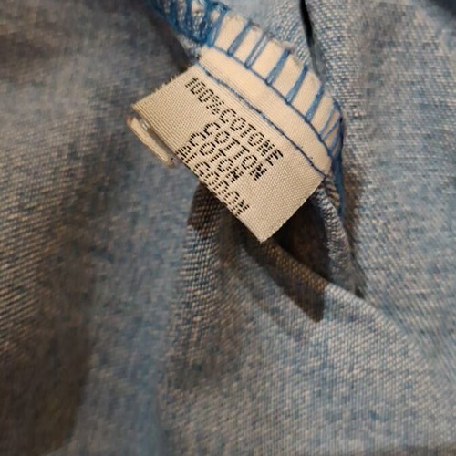 Vintage Denim Western Shirt Blondix XL like new, 100% cotton