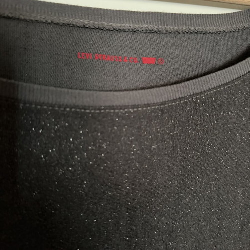 Levi's dress gray with subtle glitter like new