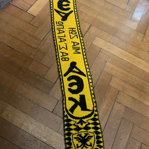 AEK scarf 90s used, official replica