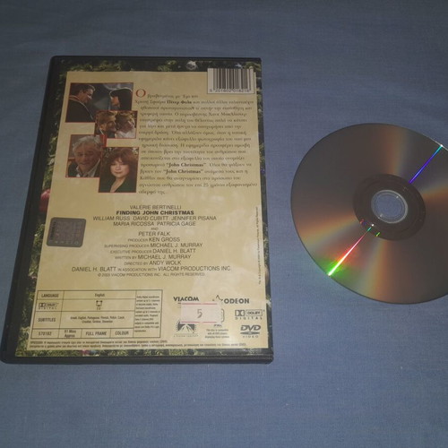 Finding John Christmas DVD, comedy with subtitles