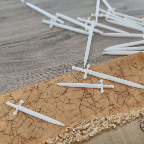 3D Printed Swords for Panagia Eptaspathi Icon new