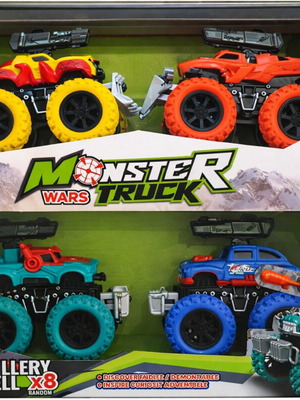 Monster Wars Trucks toy new