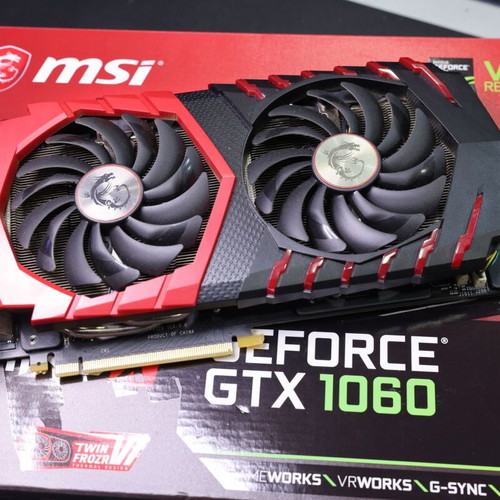 MSI GeForce GTX 1060 Gaming X 3GB like new with box