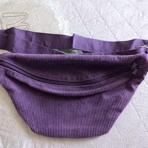 McDonald's Grimace Purple Belt Bag New