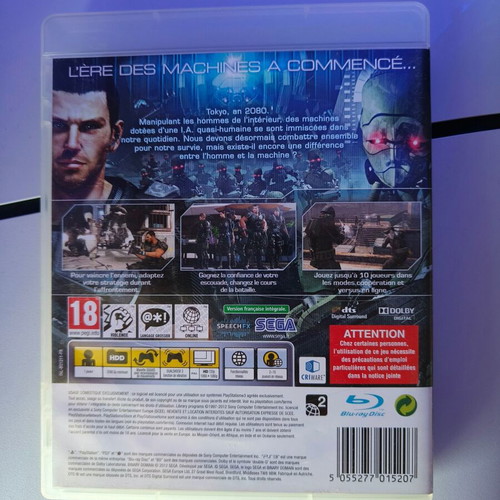 Binary Domain PS3 game used