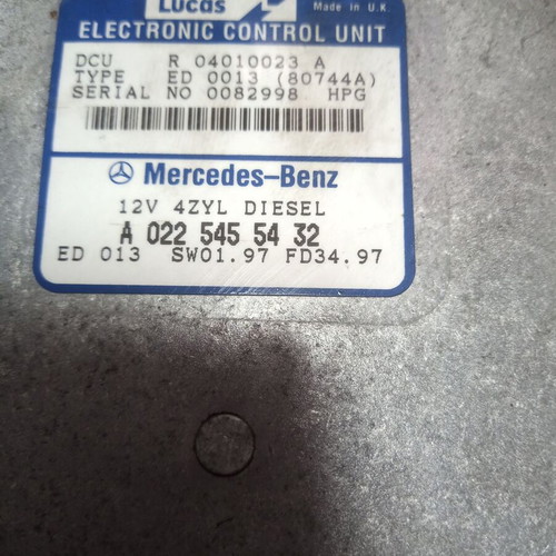 ECU Mercedes W202 C220 diesel used A 0225455432