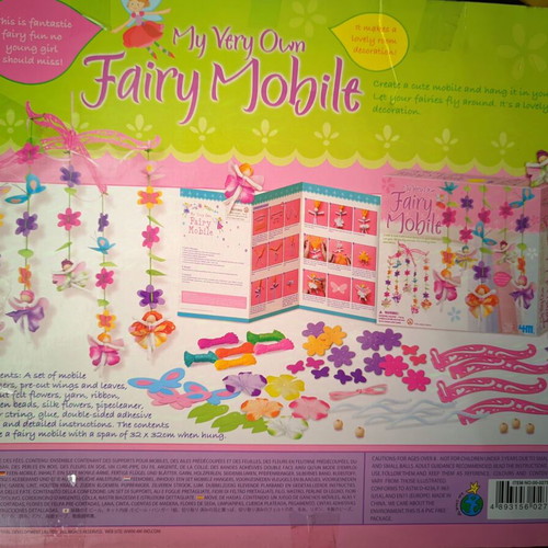 Fairy mobile craft kit new