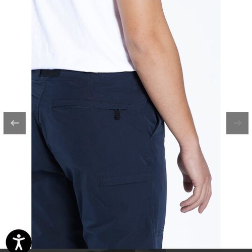 Emerson cargo pants blue with belt size L new