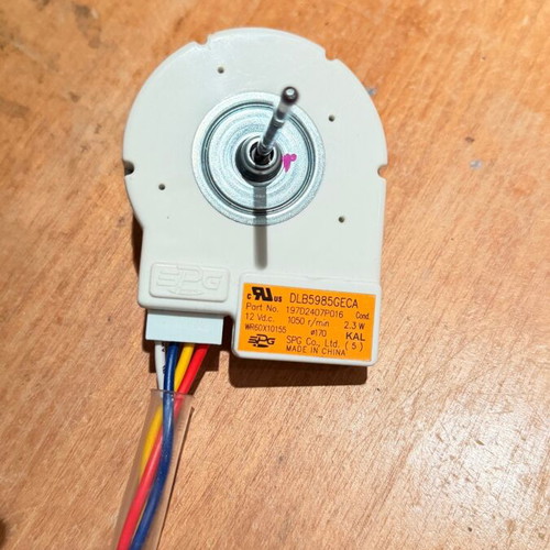 General Electric compressor fan motor new DLB5985GECA