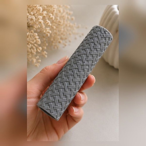 Basket Weave Texture Roller for Clay new
