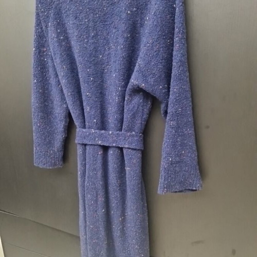 Karavan Lorena dress like new, blue roubaix boucle fabric