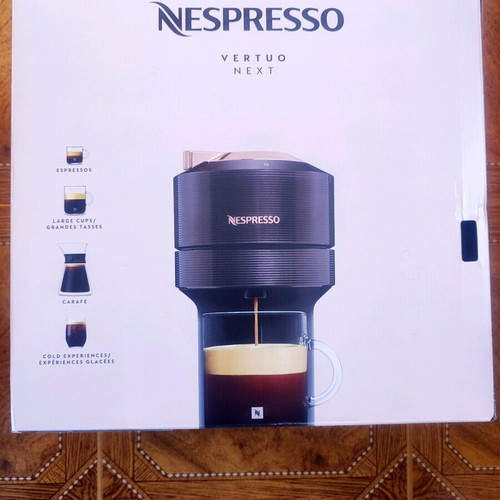 Nespresso Vertuo Next Premium Brown Coffee Machine New