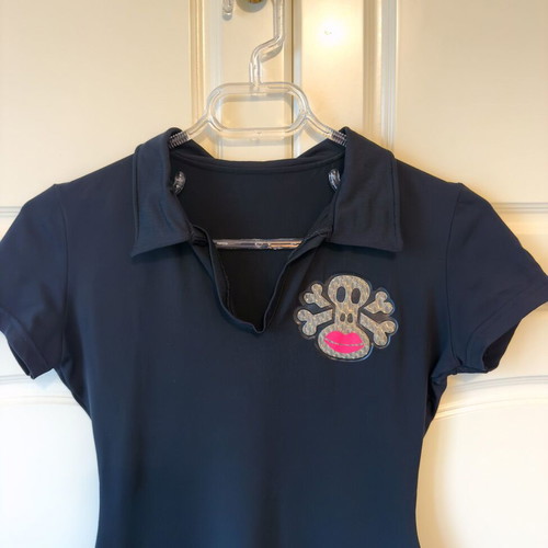Apollo London black dress small 90s rave style used