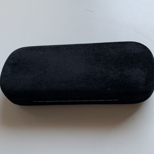 Paul & Joe velvet glasses case like new, black