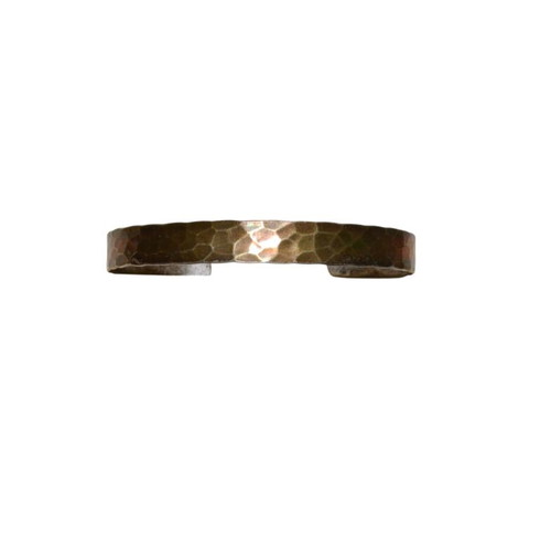 Silver hammered bracelet 925, like new, women's