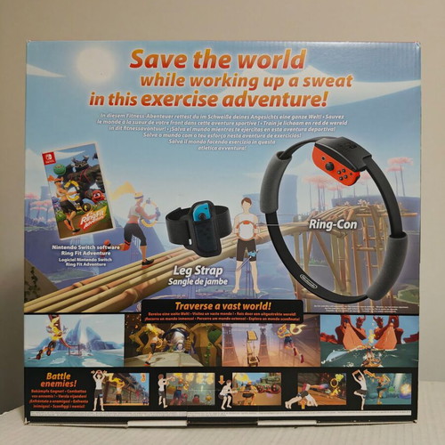 Ring Fit Adventure Nintendo Switch like new
