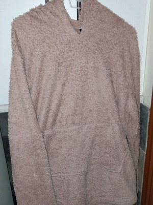 Behr beige fur hoodie like new, size XXL