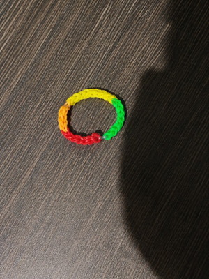 Plexi Flexi bracelet handmade, new, multicolor