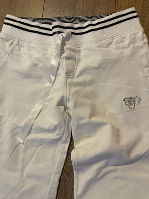 White sweatpants like new, size M