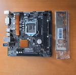 ASRock H110M-DGS Micro-ATX motherboard, LGA 1151, DDR4