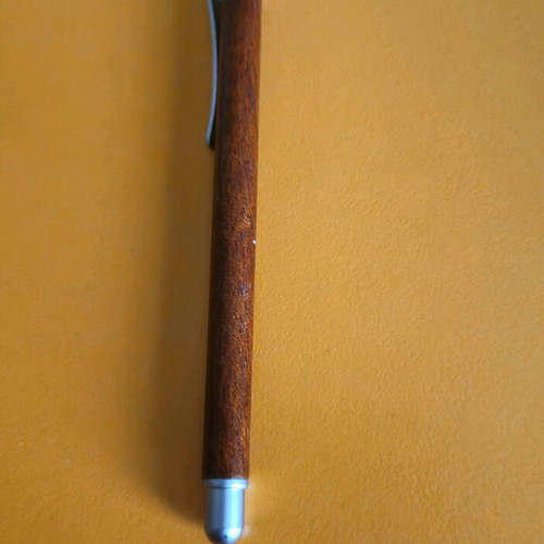 Mini NAVA pen made of wood like new, needs refill