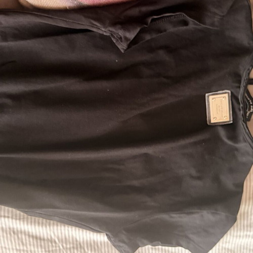 Philipp Plein Black T-Shirt Size S with Skull Strass Like New