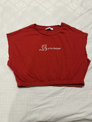 Crop top Pink Woman red, like new, size S