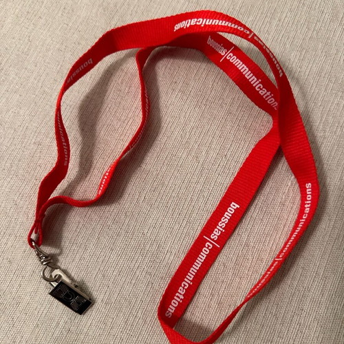 Lanyard new for keys and badges