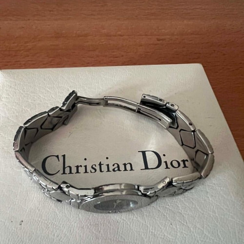 Christian Dior Lady Dior D90-100 women's watch, silver black